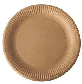 Assiette Ronde en Carton 