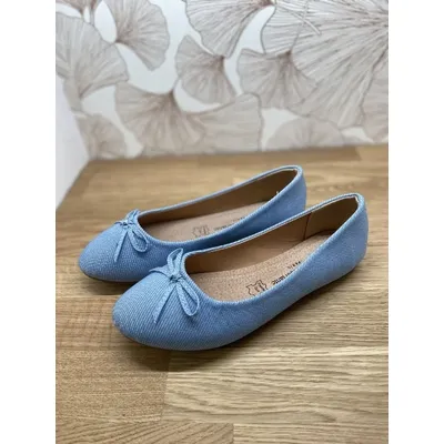 Ballerine Jean - Bleu - LA BOTTINE SOURIANTE