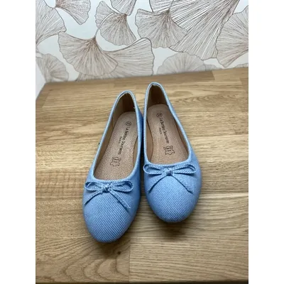 Ballerine Jean - Bleu - LA BOTTINE SOURIANTE