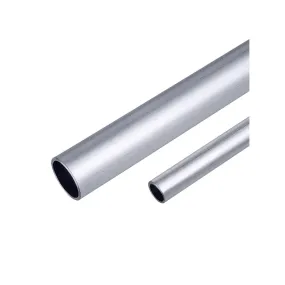 Barre ronde en aluminium longueur 1m, épaisseur 1mm