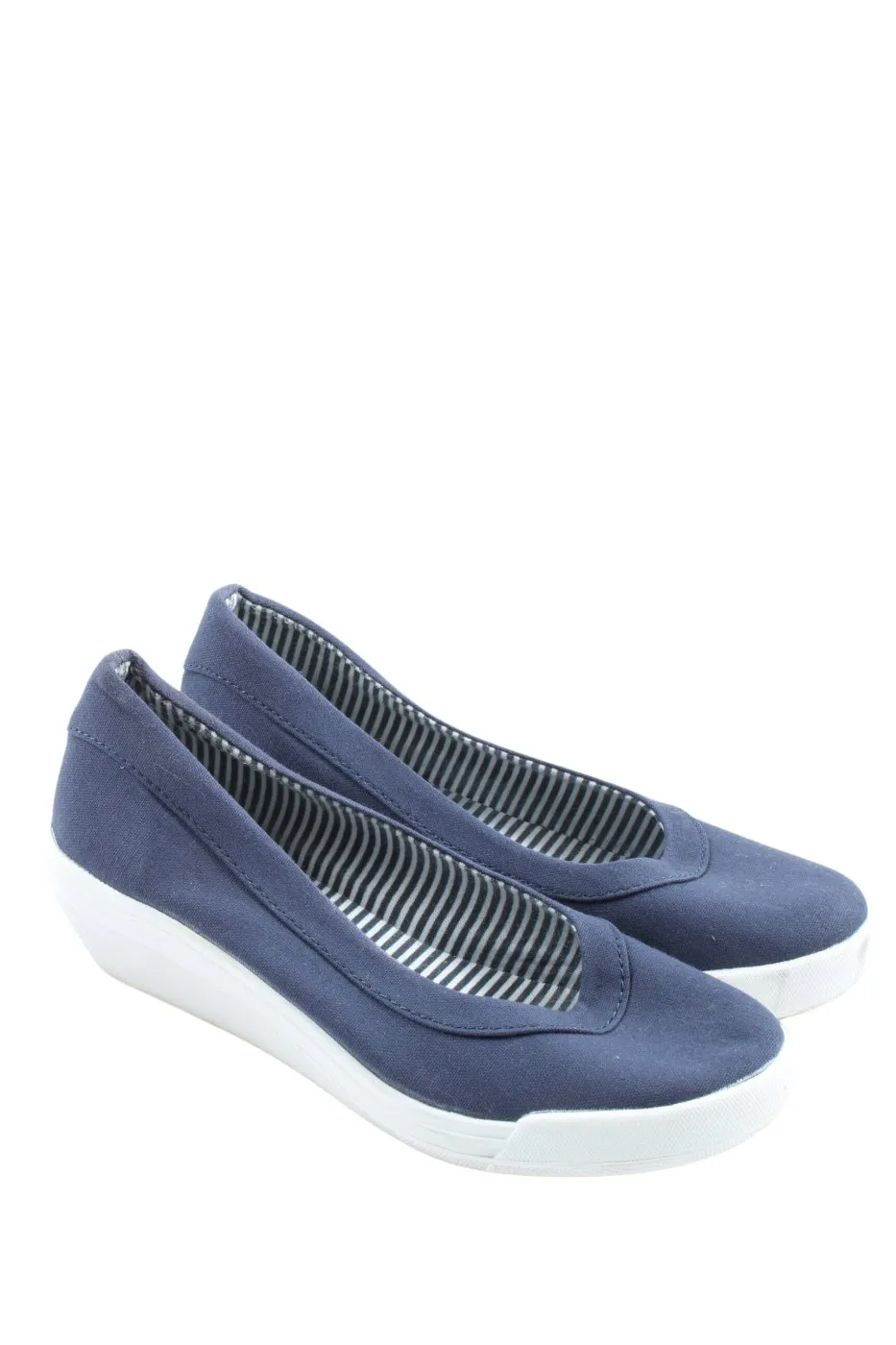 bpc Basket slip-on bleu style décontracté