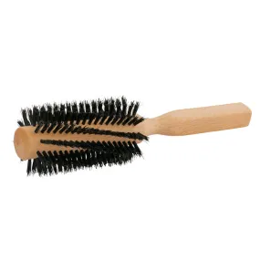 Brosse ronde en poils de sanglier