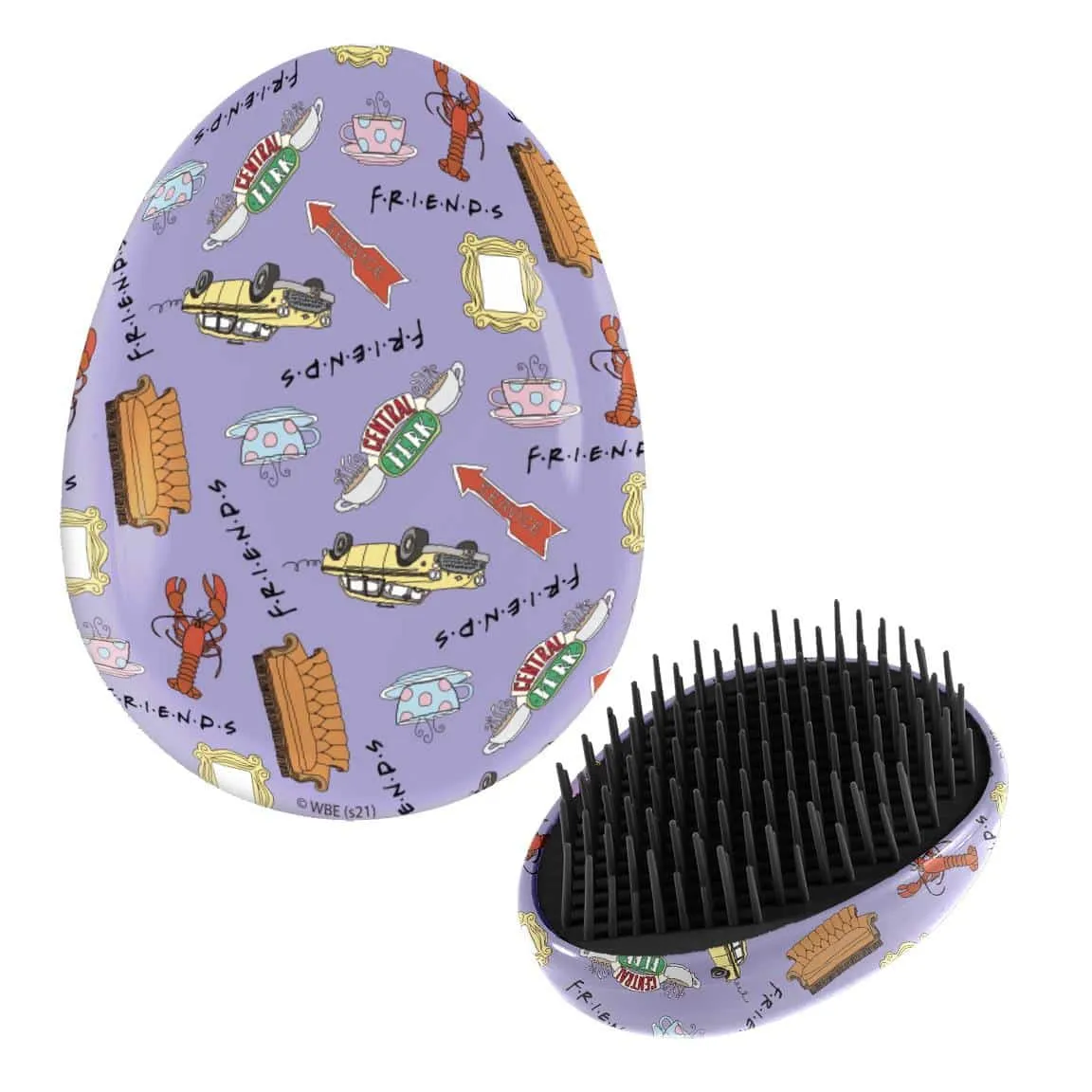 Brosse à cheveux ronde - Friends