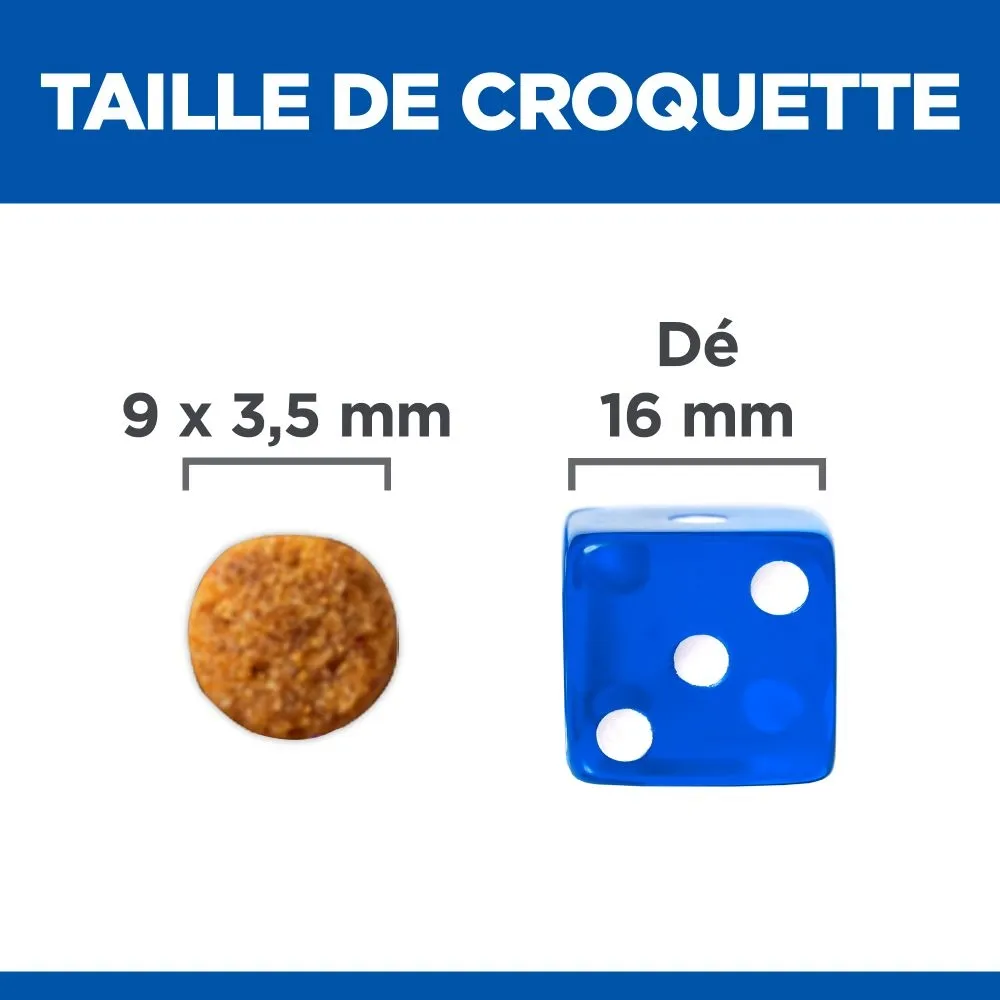 Croquettes chat adulte estomac et peau sensible au poulet - 1,5 kg