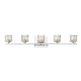 GUELPH Murale salle de bain Chrome DEL INTÉGRÉ - 34162-019 | EUROFASE