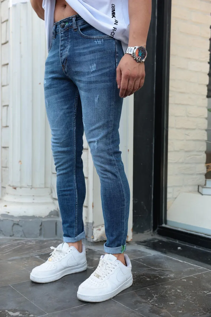 Jean bleu pour homme