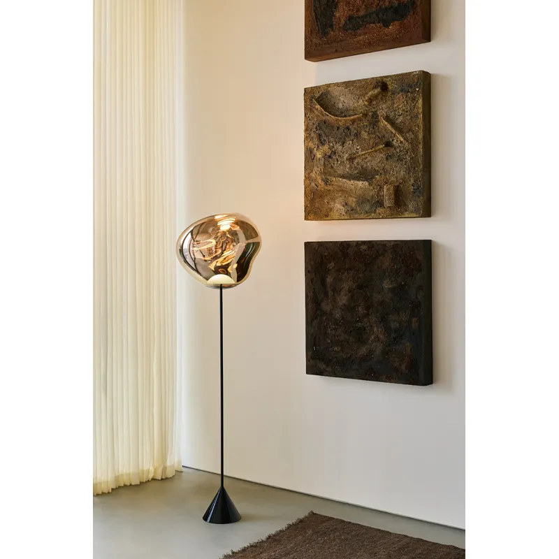 Lampadaire     MELT CONE SLIM Or           TOM DIXON