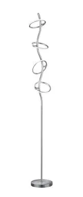 Lampadaires 4 lampes led Trio Olympus Chrome Métal