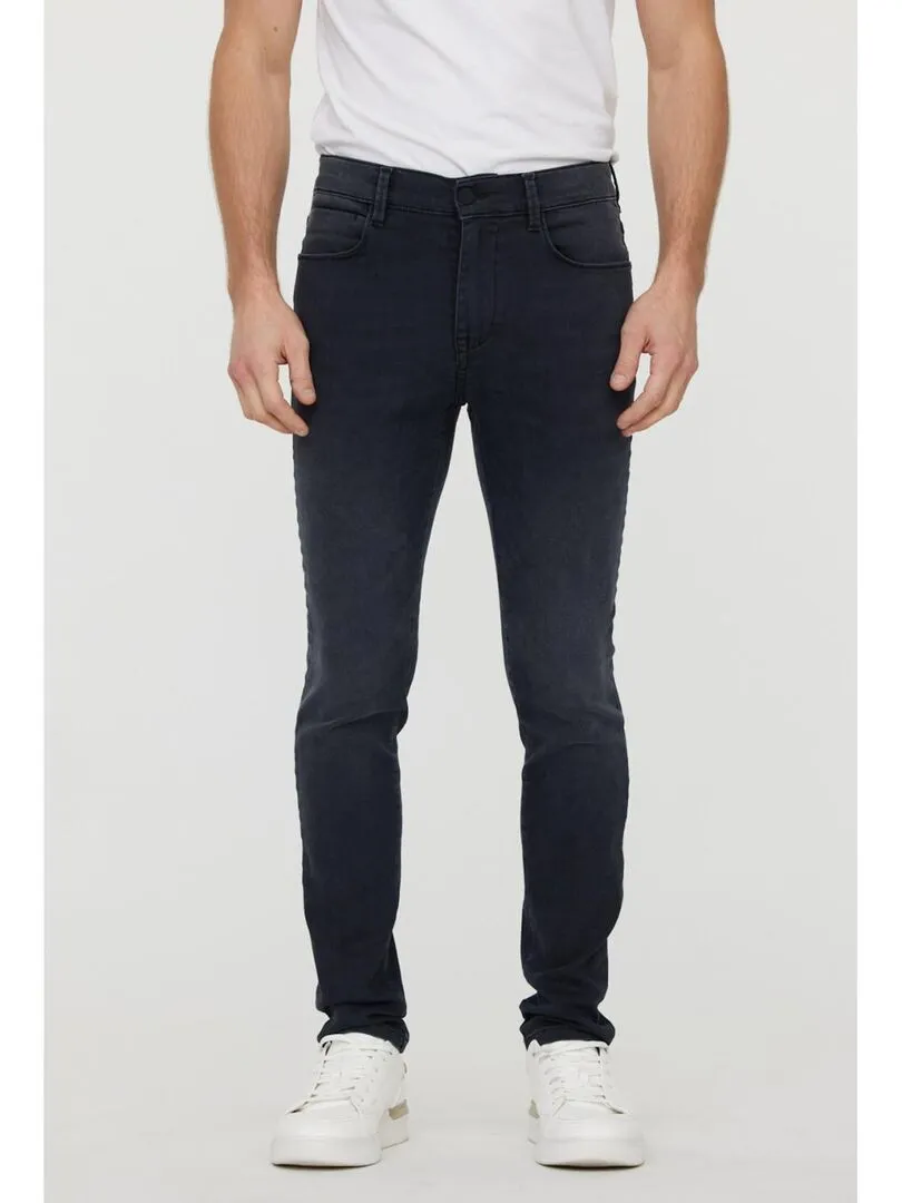 Lee Cooper - Jean coton slim LC030 - Noir