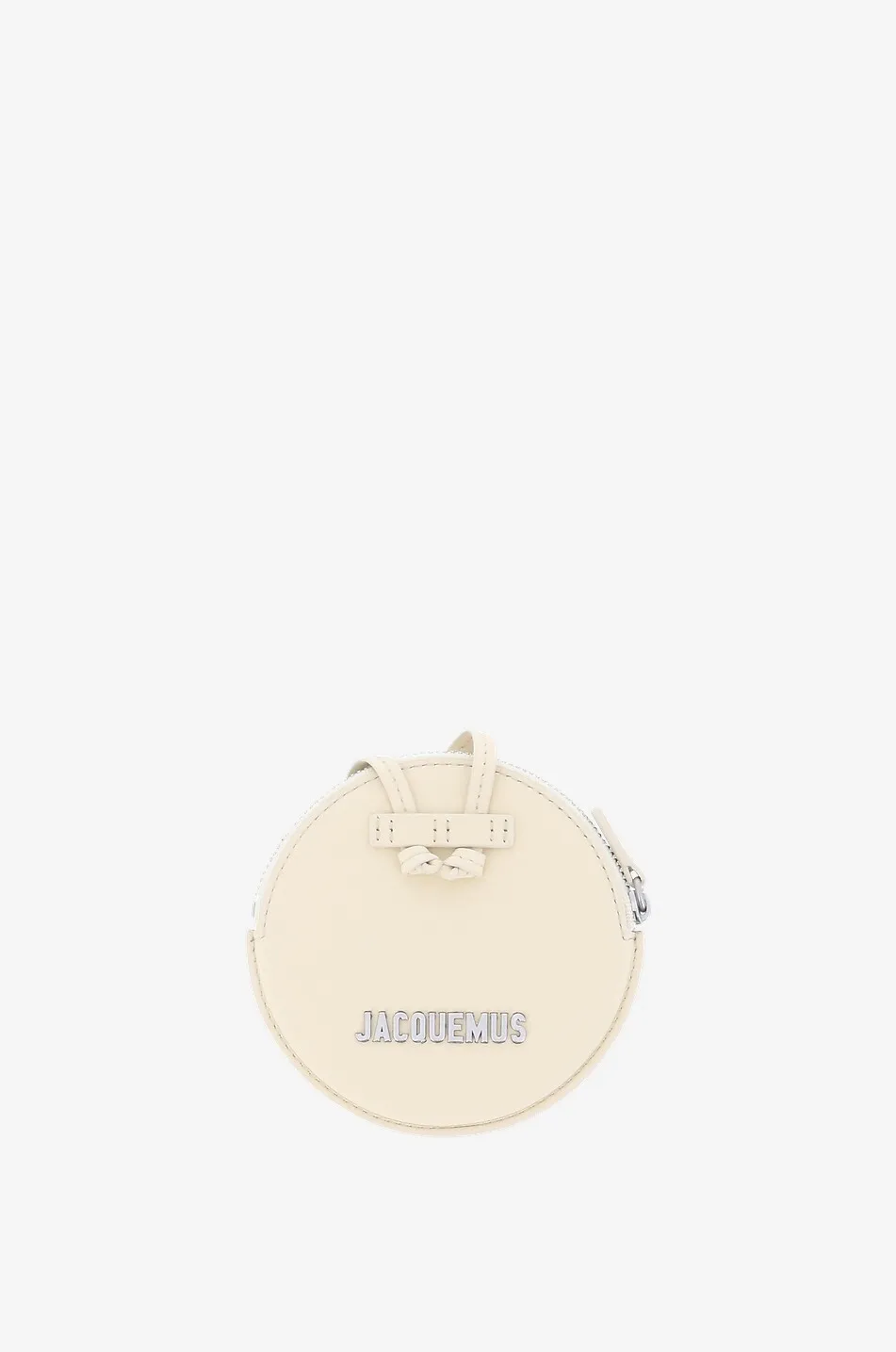 Mini pochette ronde en cuir Le Pitchou