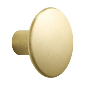 Patère ronde en laiton doré 3,9 cmThe Dots