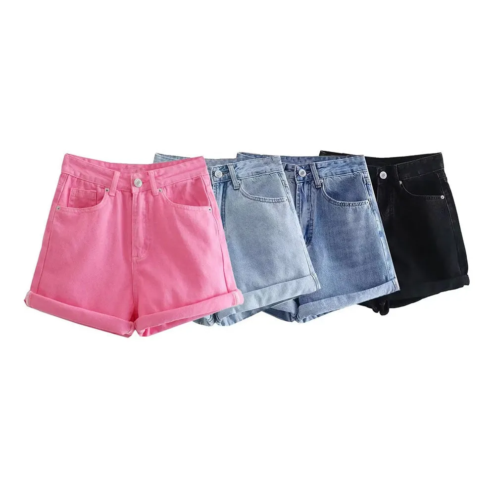 Short En Jean Vintage Femme