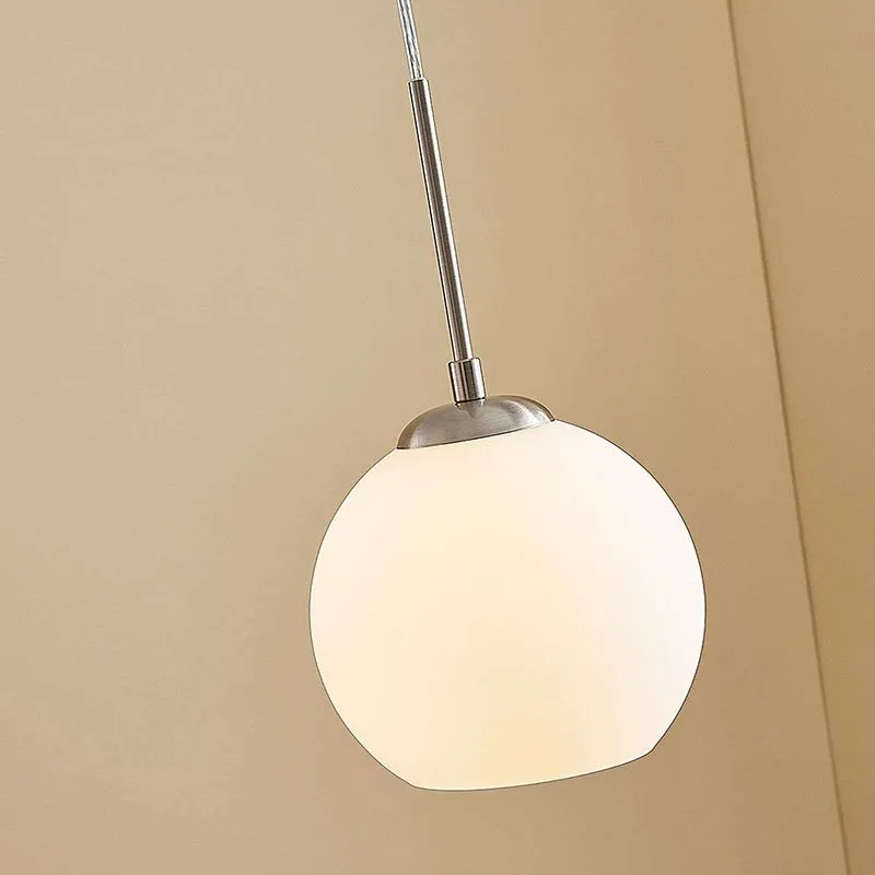 Suspension moderne à 3 lumières ronde en acier - Eloy